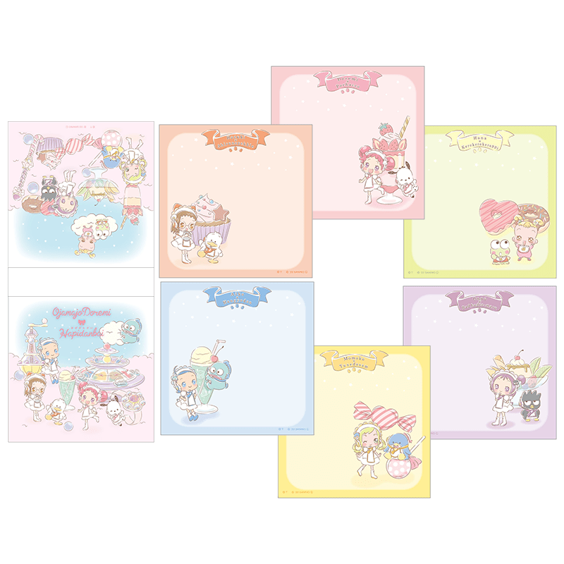 おジャ魔女どれみ×はぴだんぶい ブロックメモ
