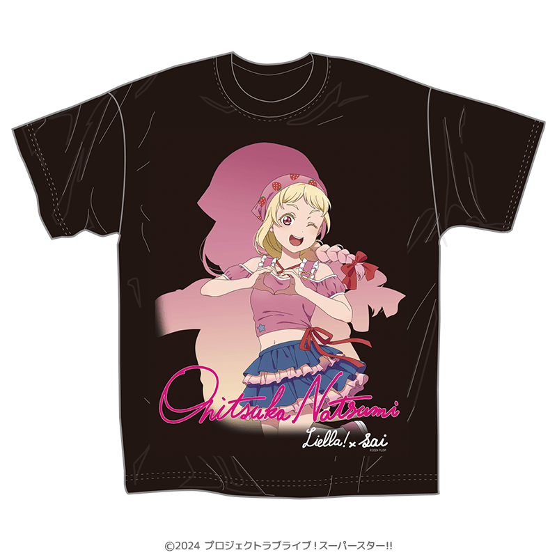 美容室sai×ラブライブ！スーパースター!! Tシャツ 鬼塚夏美