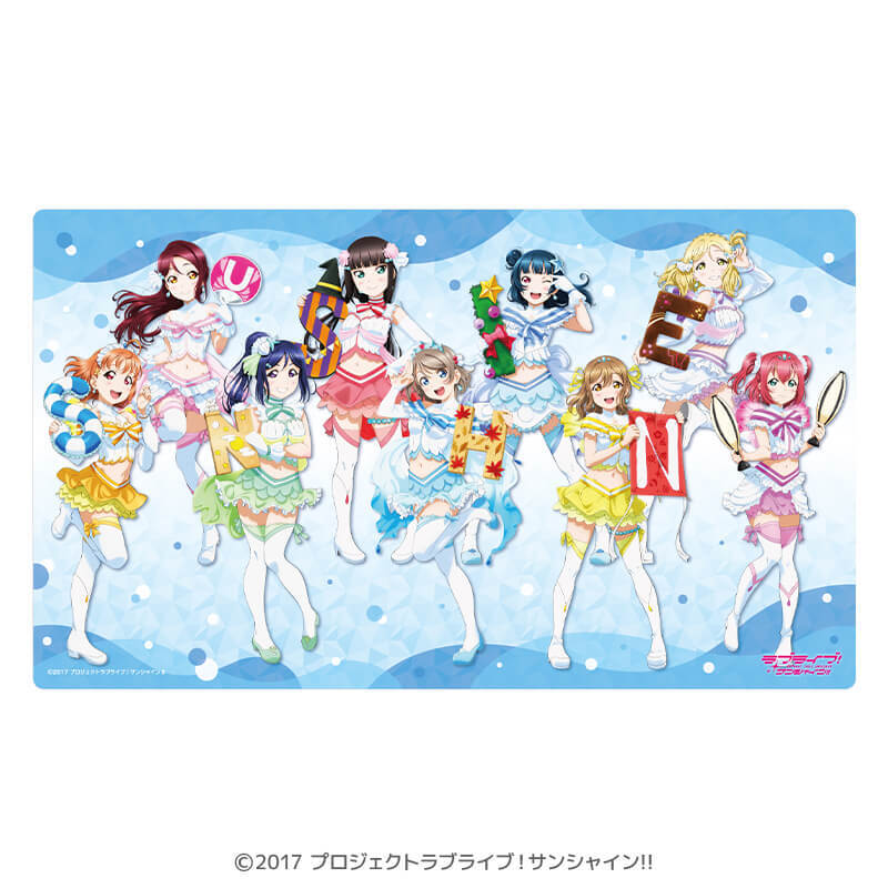 ラブライブ！サンシャイン!! ラバーマット 恋になりたいaquarium ver.