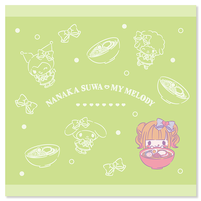 Nanaka Suwa♡My Melody ご当地ハンドタオル 福岡ver.