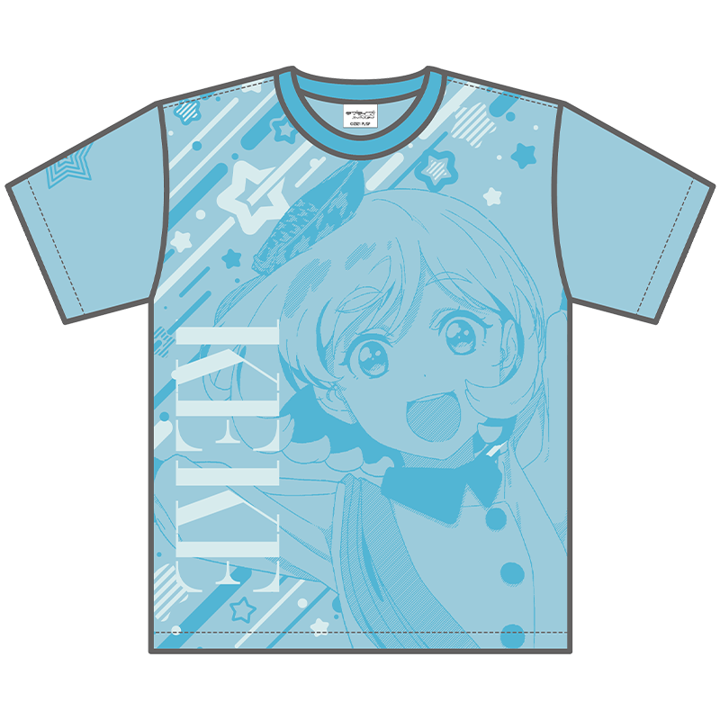 ラブライブ！スーパースター!! カラーTシャツ TVアニメOP ver. 唐可可