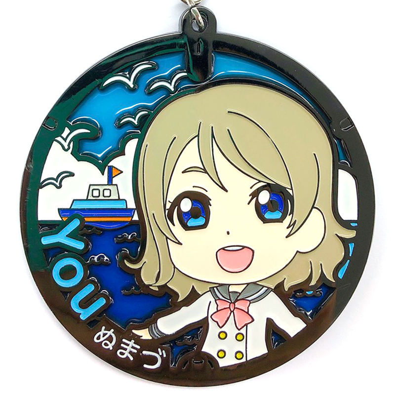 ラブライブ！サンシャイン!! ステンドグラスキーホルダー 沼津マンホールver. 曜