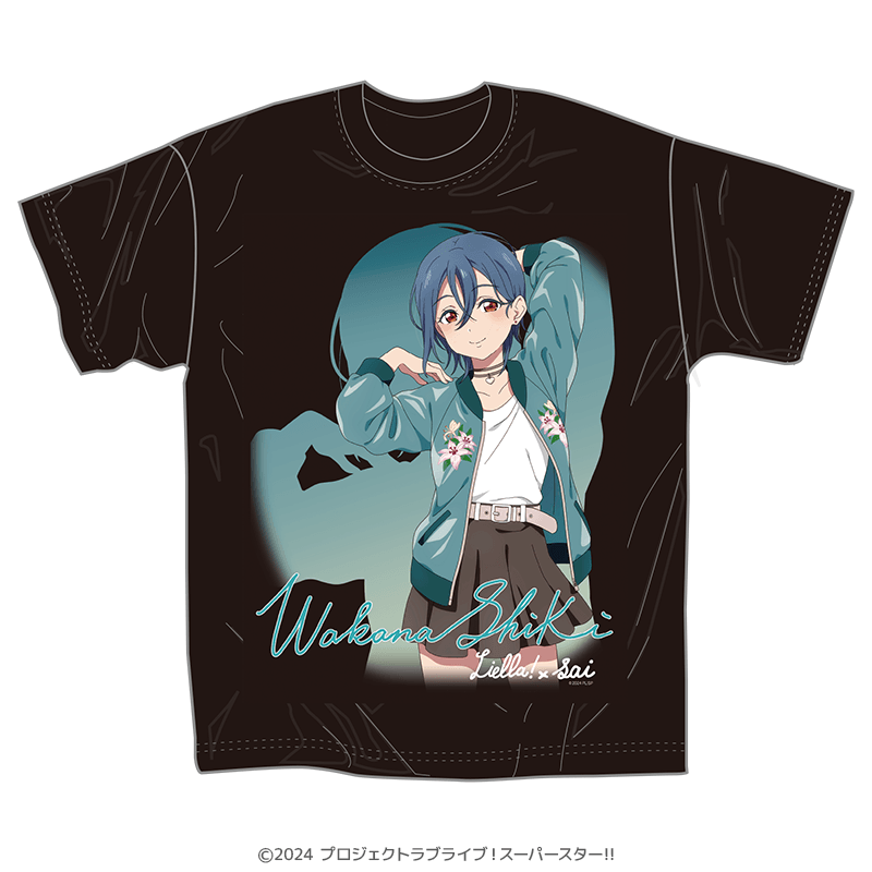 美容室sai×ラブライブ！スーパースター!! Tシャツ 若菜四季