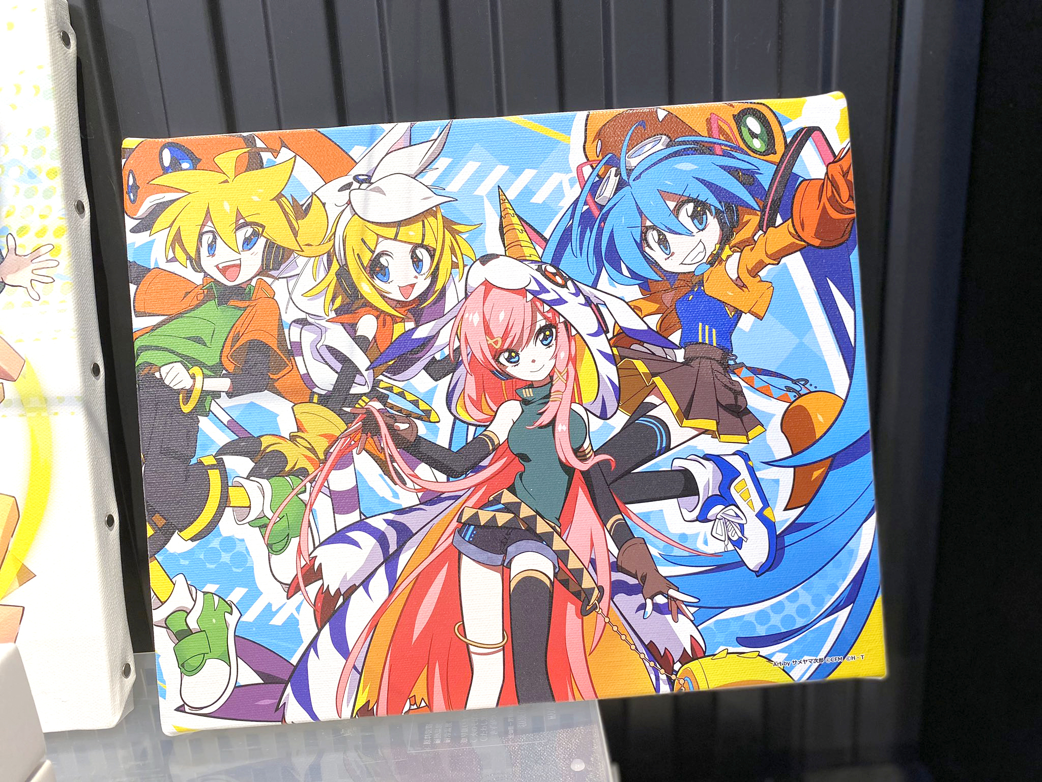 初音ミク×デジモンアドベンチャー アートパネル